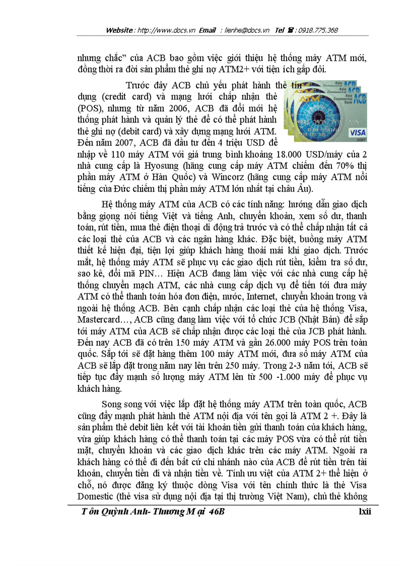 image for page Phát triển khách hàng sử dụng thẻ của ngân hàng Á Châu