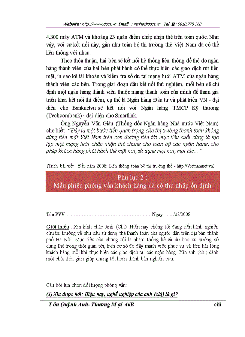 image for page Phát triển khách hàng sử dụng thẻ của ngân hàng Á Châu