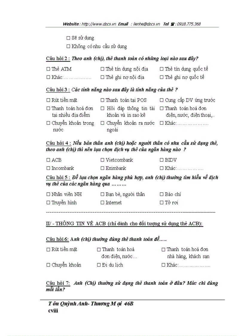 image for page Phát triển khách hàng sử dụng thẻ của ngân hàng Á Châu