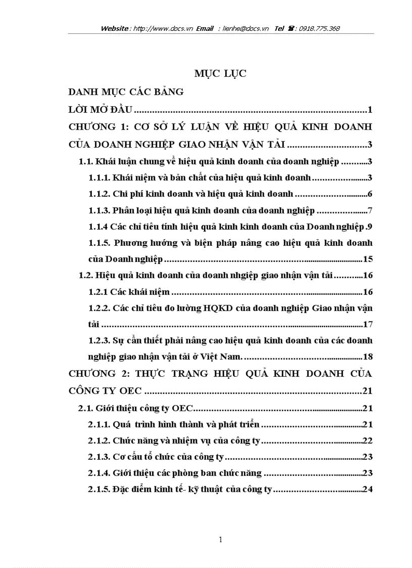 image for page Nâng cao hiệu quả kinh doanh giao nhận vận tải của công ty OEC trong bối cảnh hội nhập quốc tế