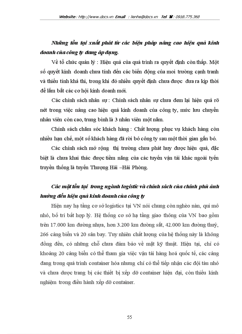 image for page Nâng cao hiệu quả kinh doanh giao nhận vận tải của công ty OEC trong bối cảnh hội nhập quốc tế