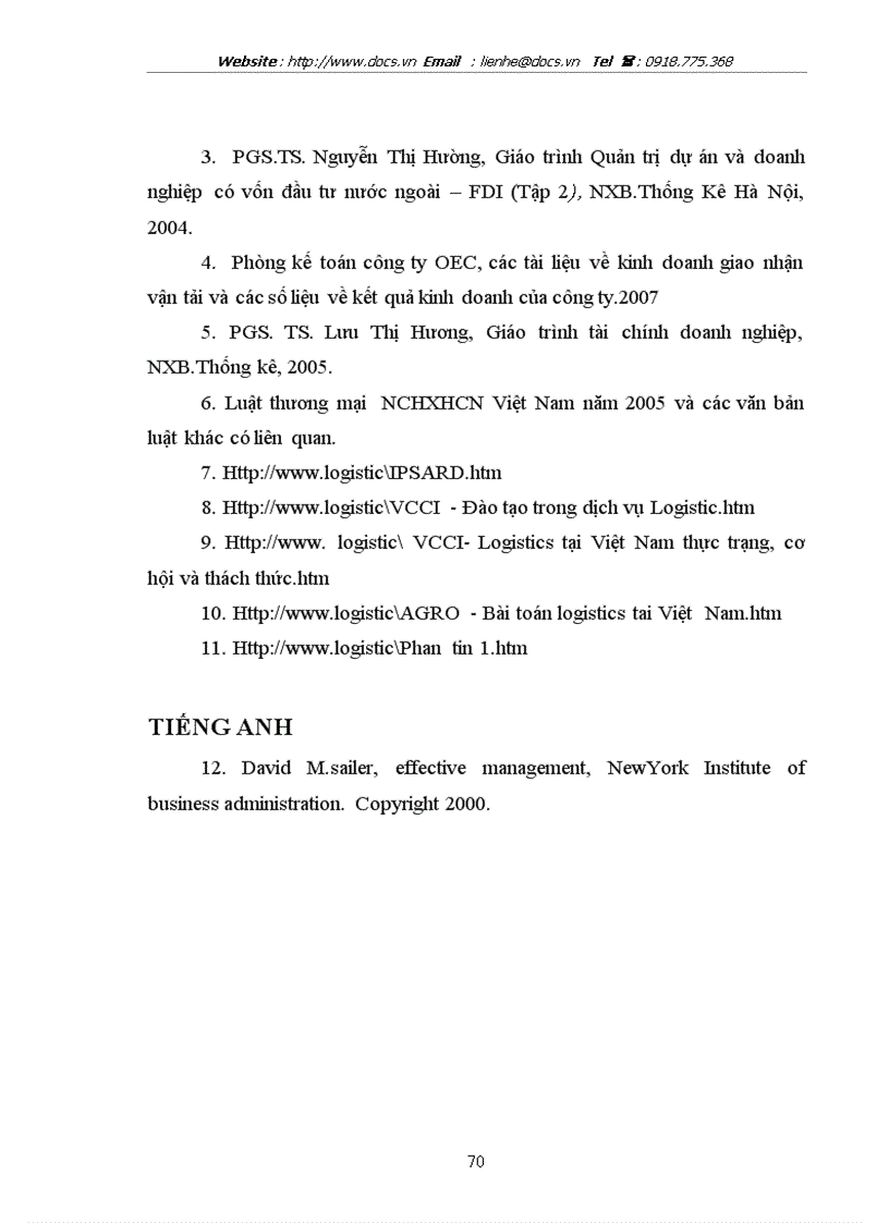 image for page Nâng cao hiệu quả kinh doanh giao nhận vận tải của công ty OEC trong bối cảnh hội nhập quốc tế