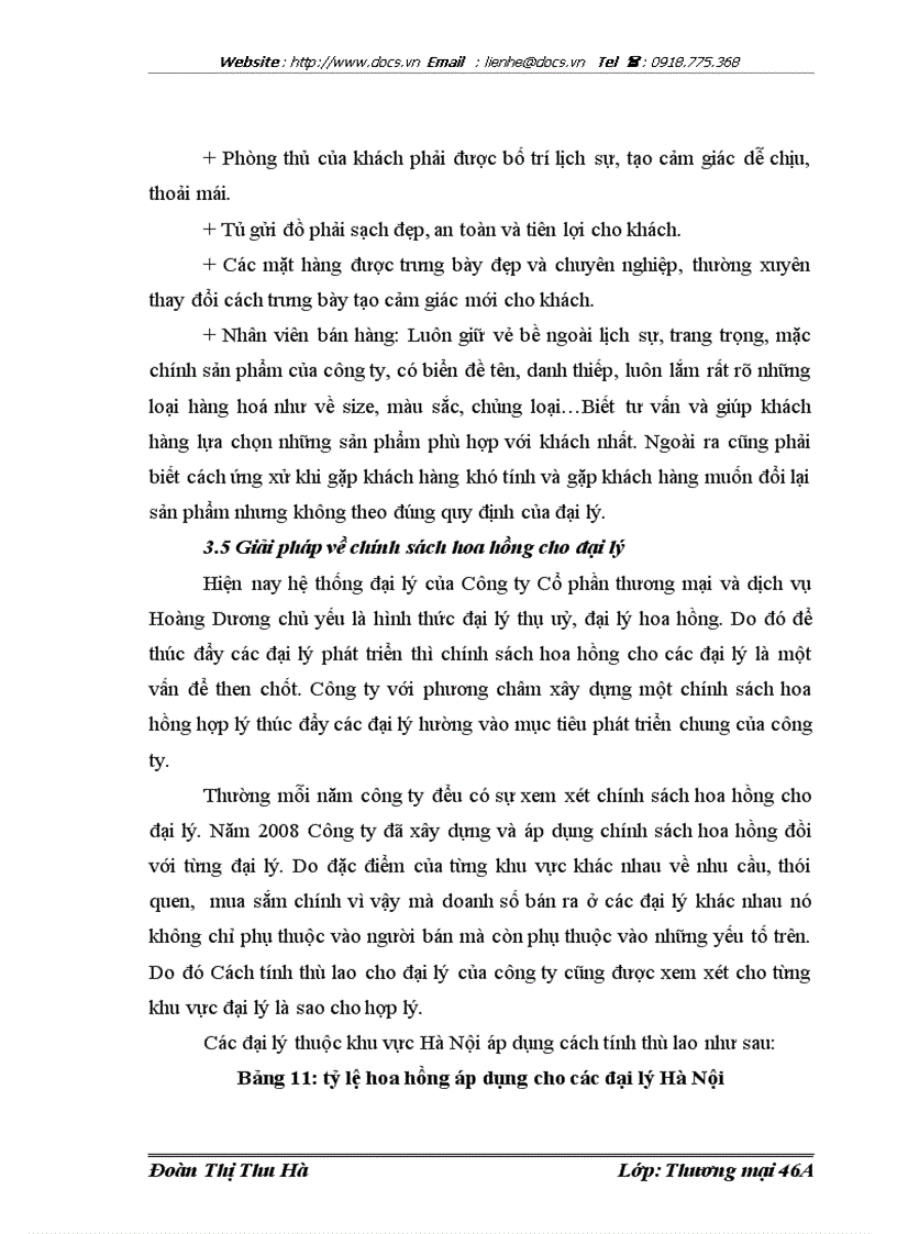image for page Phát triển hệ thống đại lý trong hoạt động kinh doanh của Công ty Cổ phần thương mại và dịch vụ Hoàng Dương