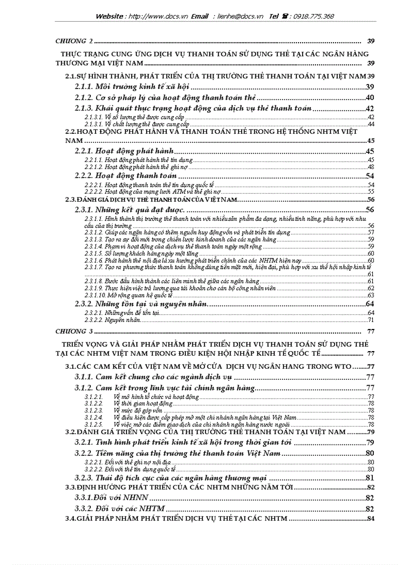 image for page Phát triển dịch vụ thanh toán sử dụng thẻ tại các Ngân hàng thương mại Việt Nam trong điều kiện hội nhập kinh tế quốc tế