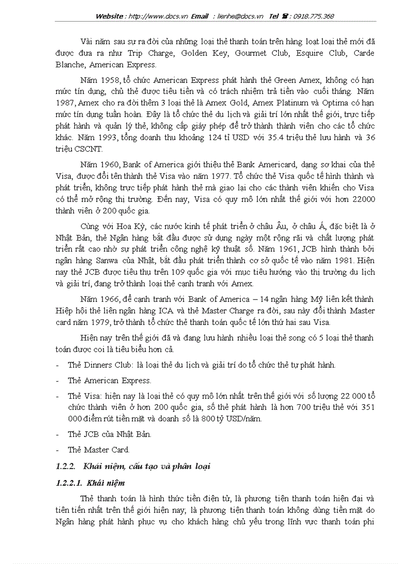 image for page Phát triển dịch vụ thanh toán sử dụng thẻ tại các Ngân hàng thương mại Việt Nam trong điều kiện hội nhập kinh tế quốc tế