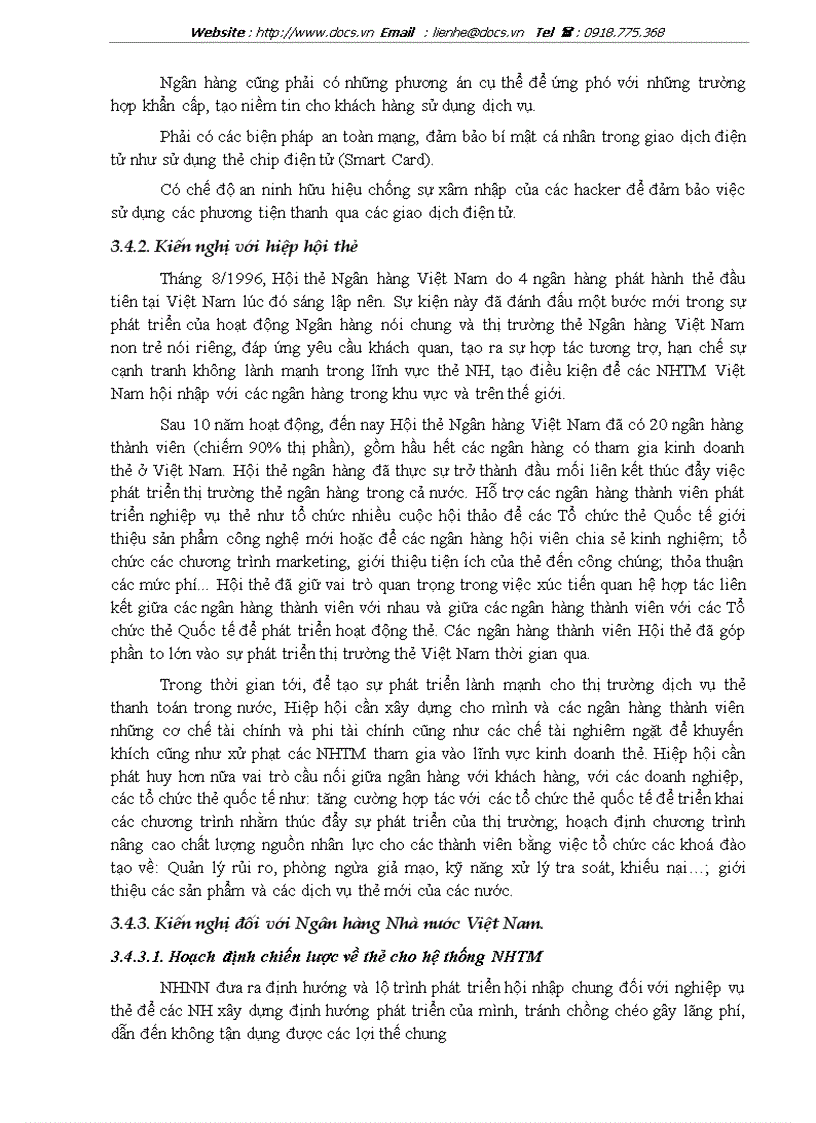 image for page Phát triển dịch vụ thanh toán sử dụng thẻ tại các Ngân hàng thương mại Việt Nam trong điều kiện hội nhập kinh tế quốc tế