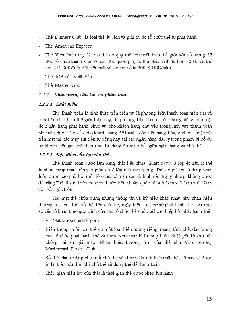 image for page Phát triển dịch vụ thanh toán sử dụng thẻ tại các Ngân hàng thương mại Việt Nam trong điều kiện hội nhập kinh tế quốc tế