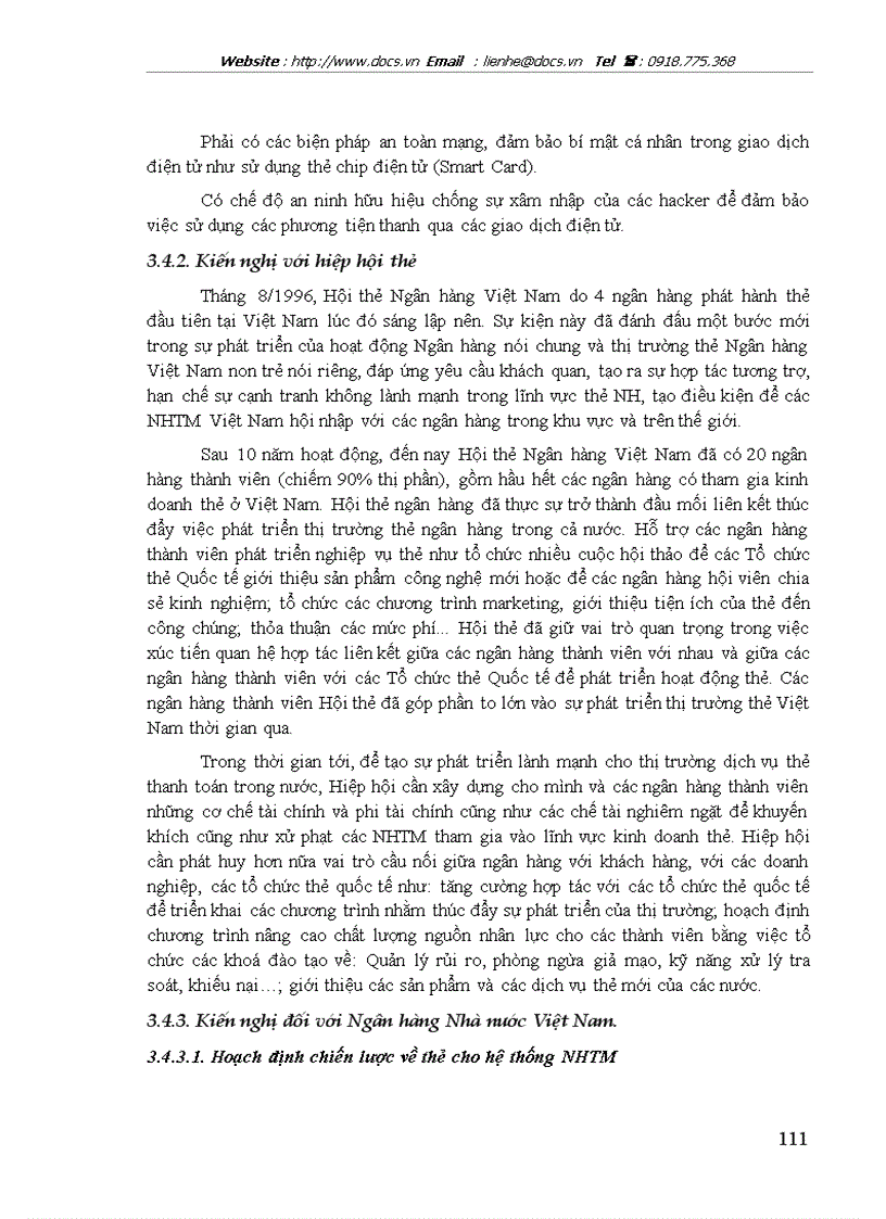 image for page Phát triển dịch vụ thanh toán sử dụng thẻ tại các Ngân hàng thương mại Việt Nam trong điều kiện hội nhập kinh tế quốc tế