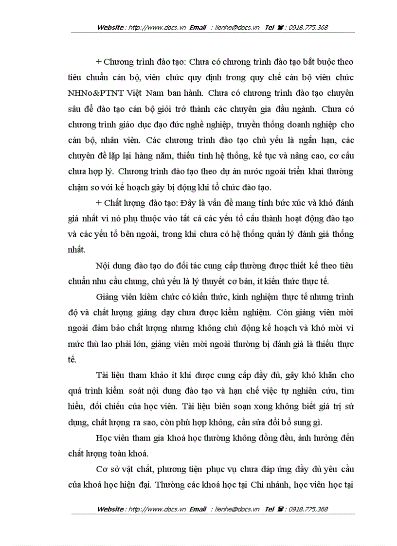 image for page Cải tiến công tác đào tạo và phát triển nguồn nhân lực ở ngân hàng NHNo PTNT AgriBank Bắc Hà Nội