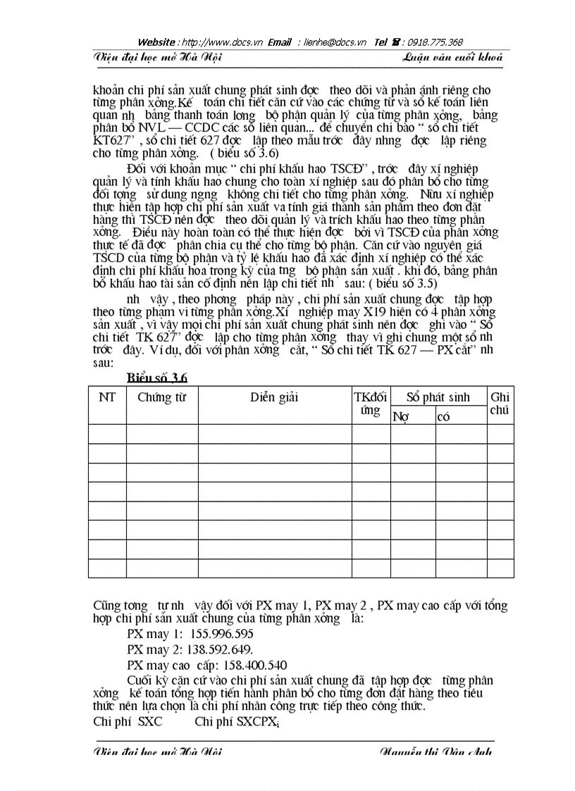image for page Tổ chức công tác kế toán chi phí sản xuất và giá thành sản phẩm tại Xí nghiệp may X19 Công ty 247 BQP