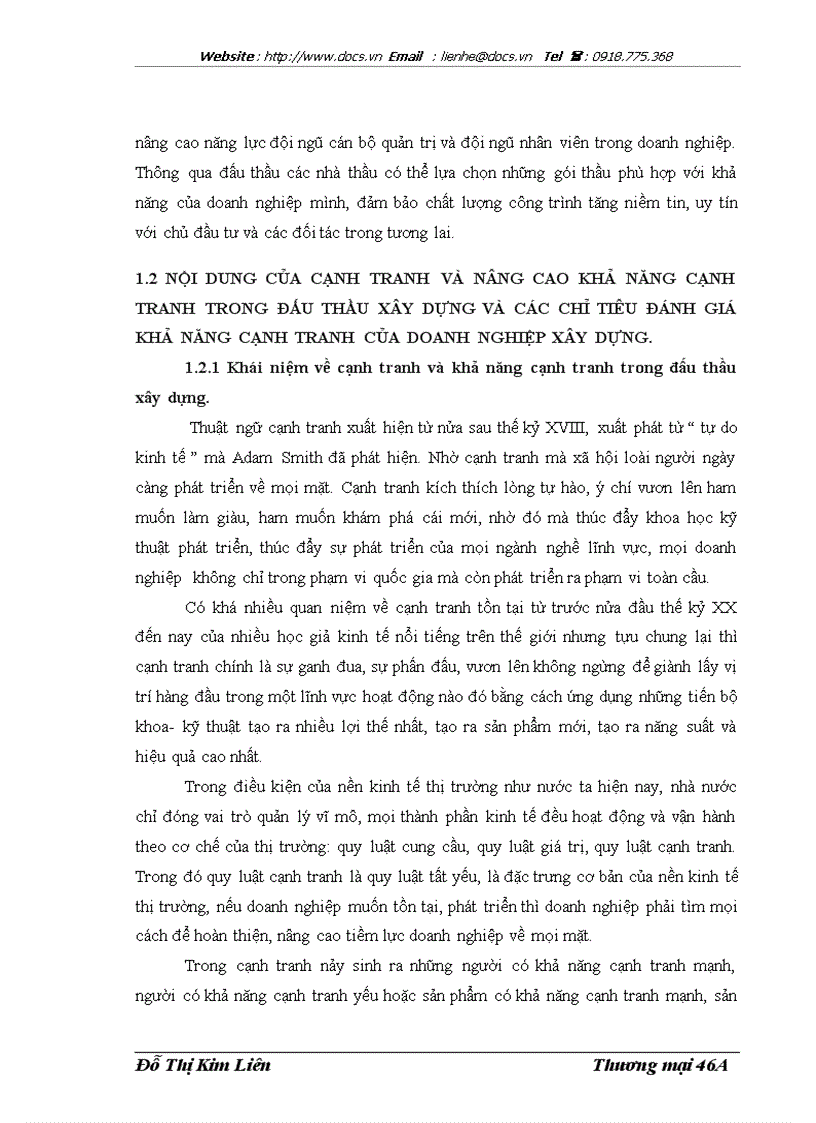 image for page Nâng cao khả năng cạnh tranh trong đấu thầu xây dựng của công ty cổ phần tư vấn thiết kế công nghệ xây dựng