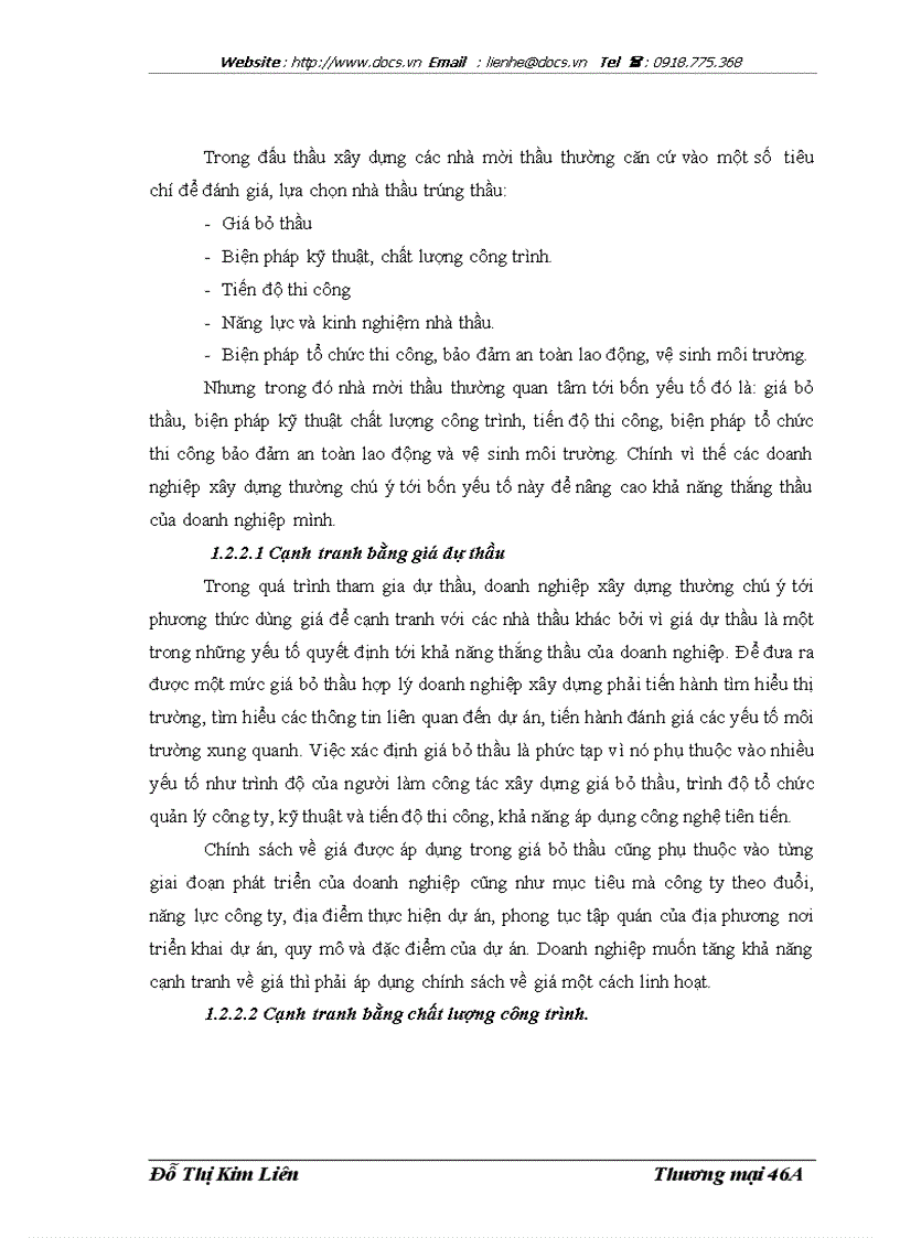 image for page Nâng cao khả năng cạnh tranh trong đấu thầu xây dựng của công ty cổ phần tư vấn thiết kế công nghệ xây dựng
