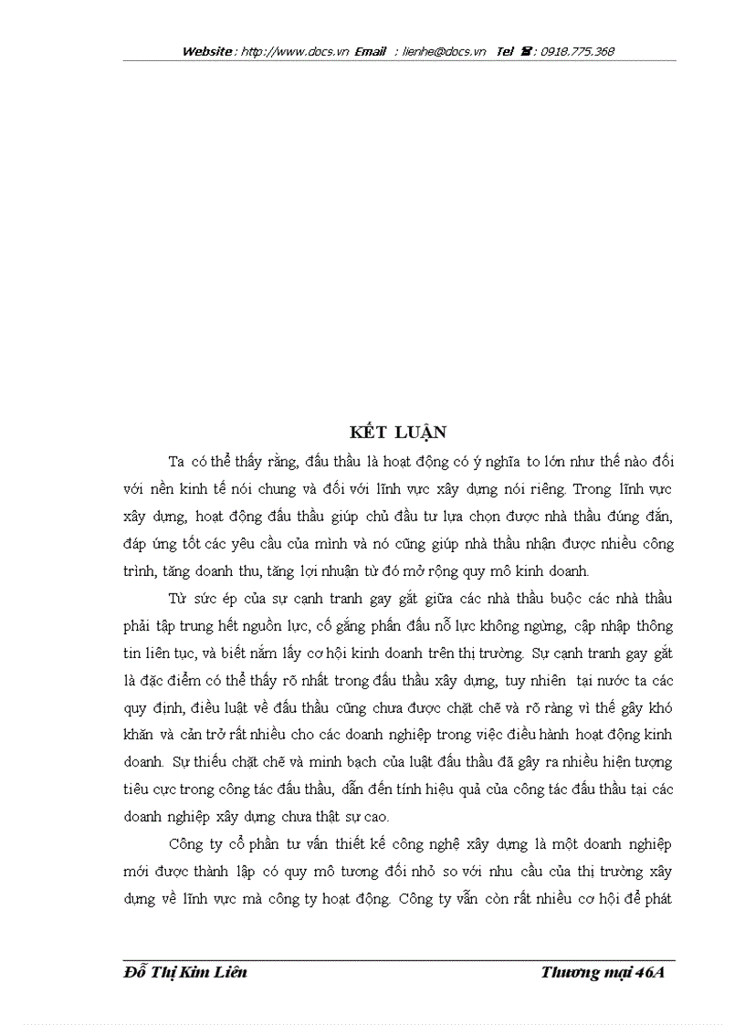 image for page Nâng cao khả năng cạnh tranh trong đấu thầu xây dựng của công ty cổ phần tư vấn thiết kế công nghệ xây dựng