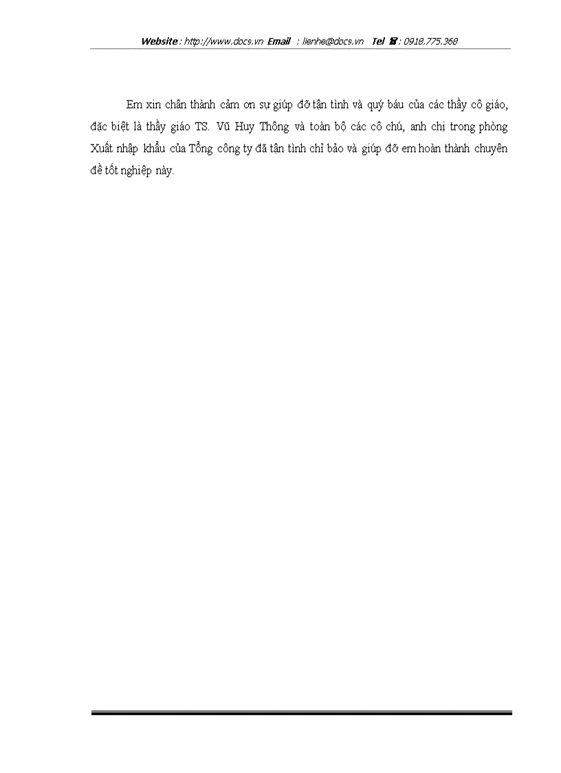 image for page Marketing quốc tế với việc đẩy mạnh hoạt động xuất khẩu sang thị trường Mỹ của Tổng công ty cổ phần Dệt May Hà Nội