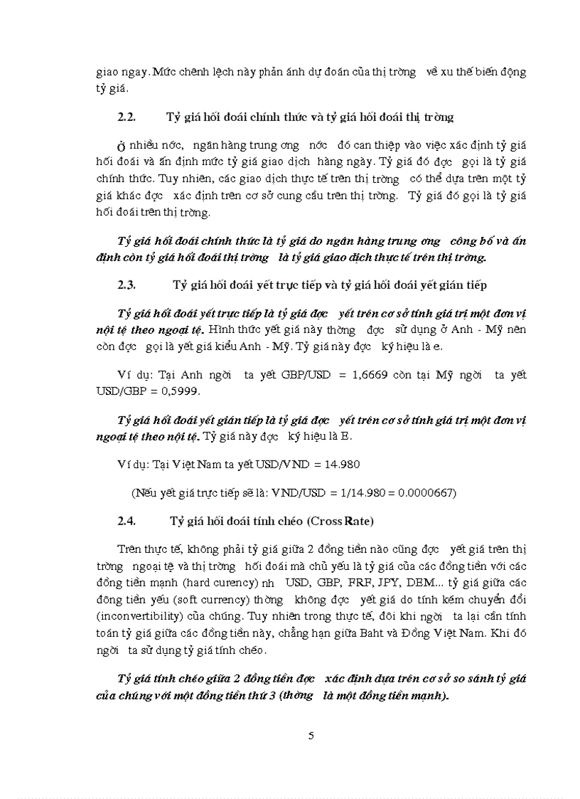 image for page Sự tác động của tỷ giá hối đoái đến hoạt động xuất nhập khẩu và các biến số kinh tế vĩ mô