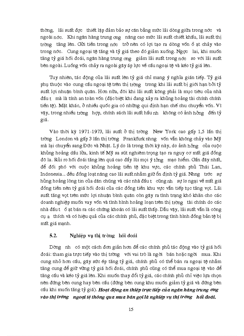 image for page Sự tác động của tỷ giá hối đoái đến hoạt động xuất nhập khẩu và các biến số kinh tế vĩ mô