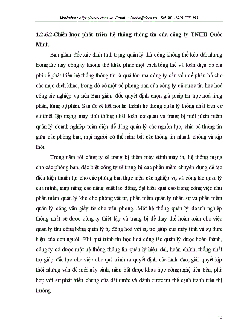 image for page Xây dựng phần mềm quản lý kho tại công ty TNHH Quốc Minh