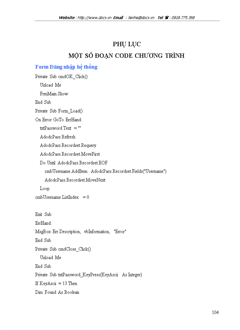 image for page Xây dựng phần mềm quản lý kho tại công ty TNHH Quốc Minh