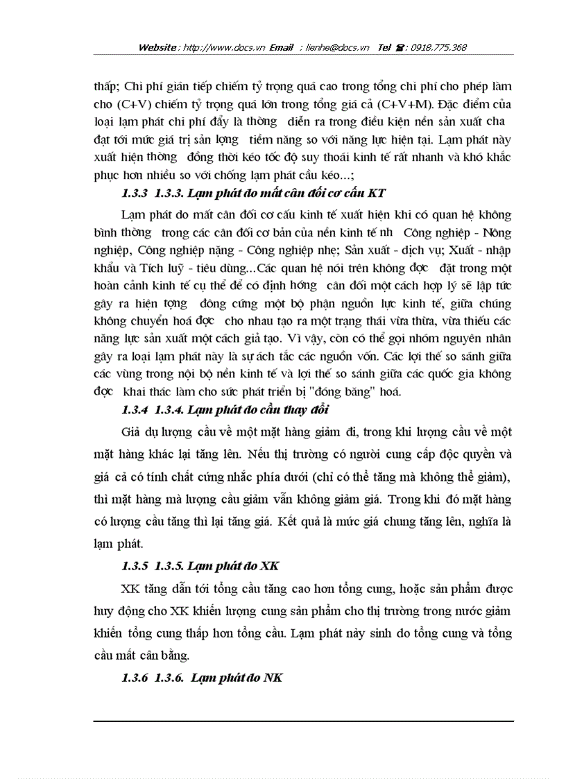 image for page Phân tích tác động của nhân tố cơ bản tới lạm phát ở VN