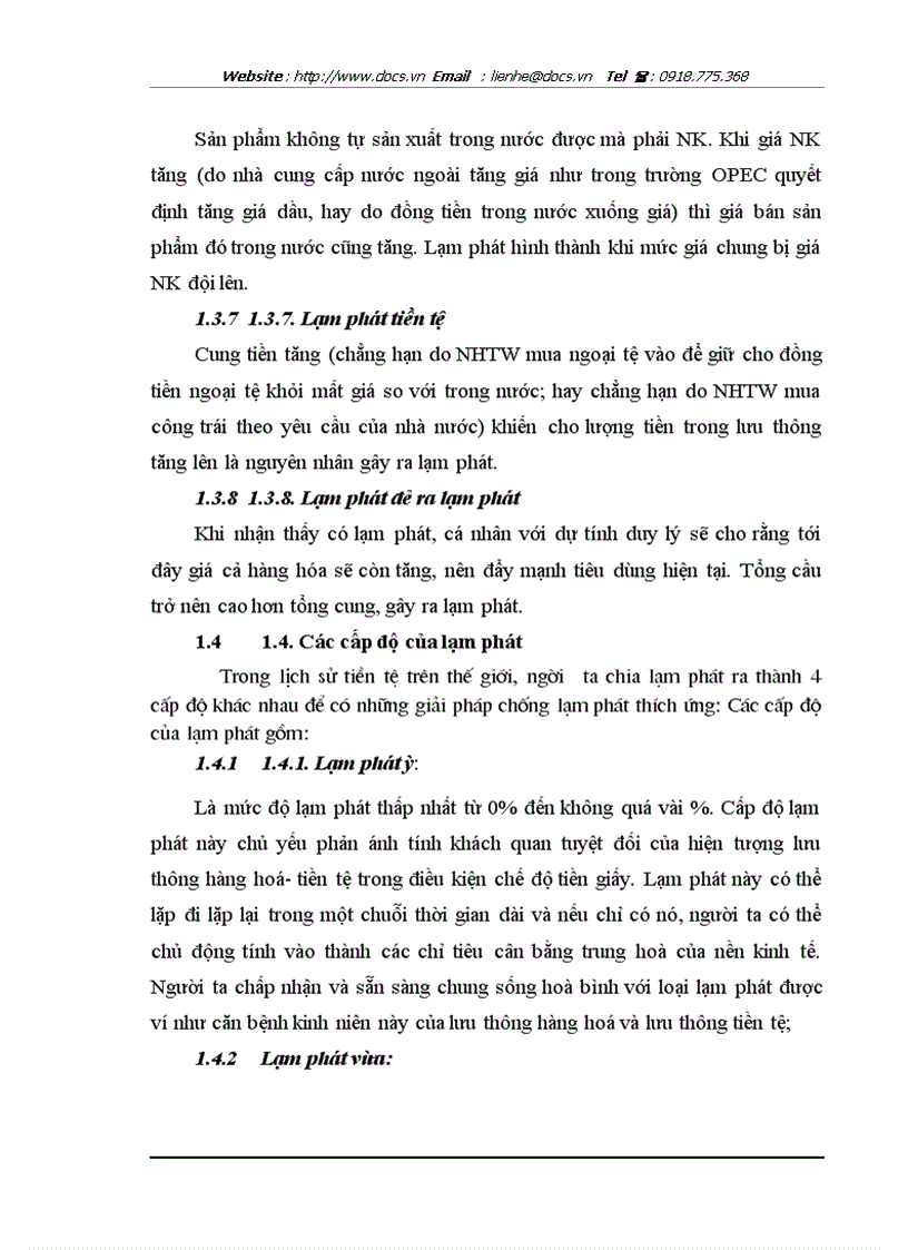 image for page Phân tích tác động của nhân tố cơ bản tới lạm phát ở VN