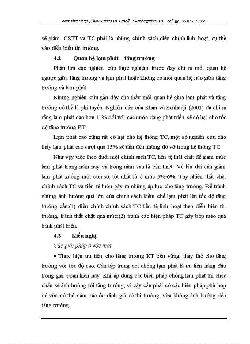 image for page Phân tích tác động của nhân tố cơ bản tới lạm phát ở VN