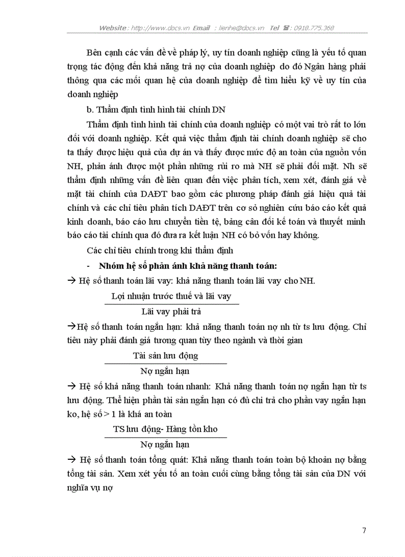 image for page Thực trạng và giải pháp nâng cao chất lượng công tác thẩm định dự án đầu tư tại Sở Giao dịch ngânhàng NHTMCP Ngoại Thương VietcomBank VN