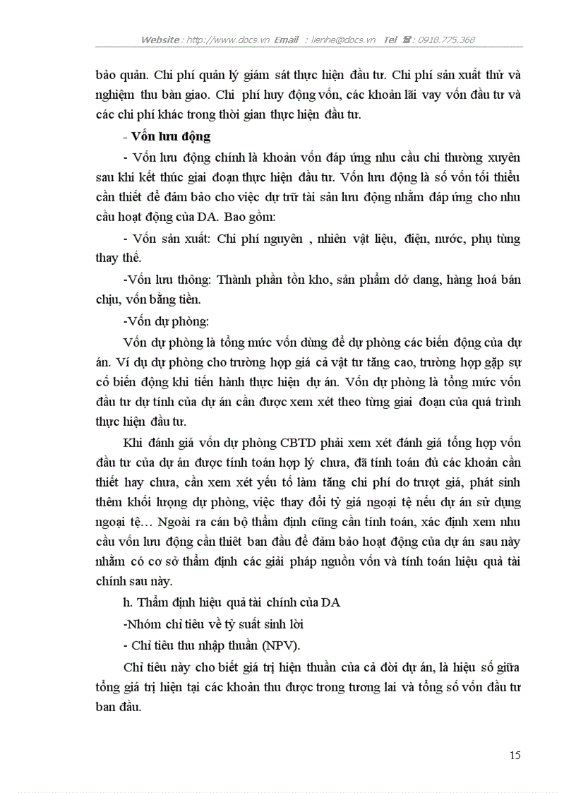 image for page Thực trạng và giải pháp nâng cao chất lượng công tác thẩm định dự án đầu tư tại Sở Giao dịch ngânhàng NHTMCP Ngoại Thương VietcomBank VN