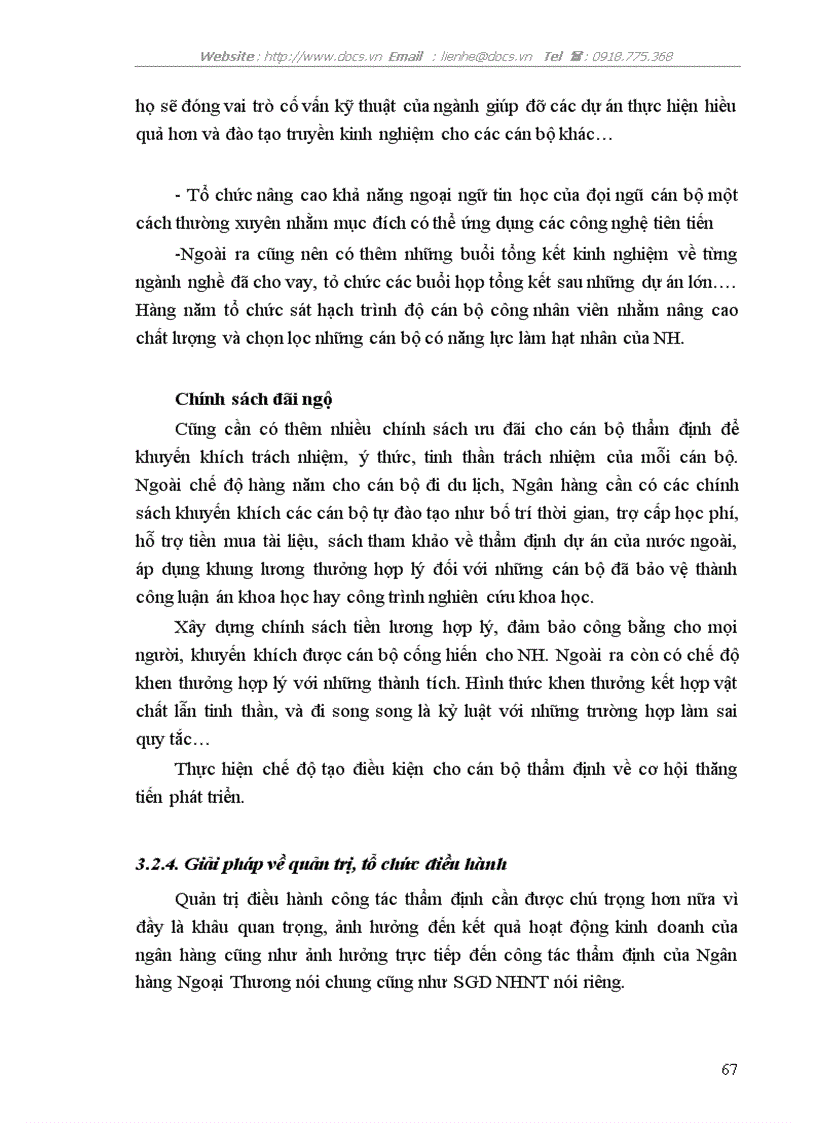 image for page Thực trạng và giải pháp nâng cao chất lượng công tác thẩm định dự án đầu tư tại Sở Giao dịch ngânhàng NHTMCP Ngoại Thương VietcomBank VN