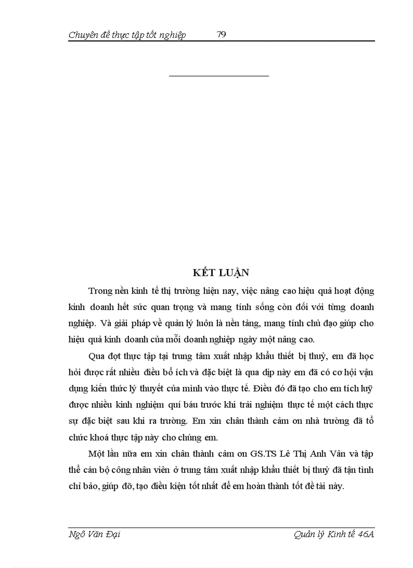 image for page Một số giải pháp về quản lý nhằm góp phần nâng cao hiệu quả hoạt động kinh doanh tại Trung tâm thương mại và xuất nhập khẩu thiết bị thuỷ