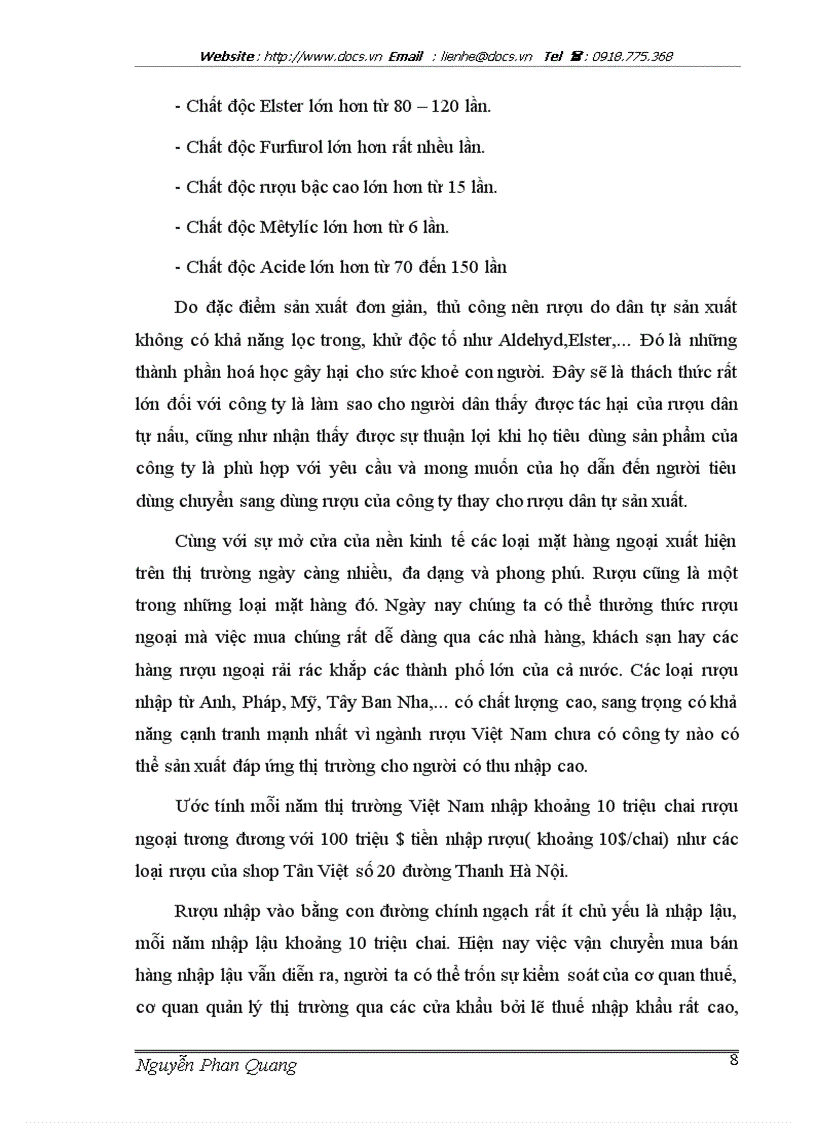 image for page Thực trạng hệ thống kênh phân phối của công ty rượu Hà Nội và một số giải pháp hoàn thiện trong thời gian tới