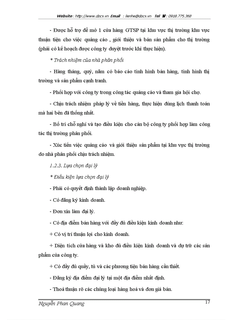 image for page Thực trạng hệ thống kênh phân phối của công ty rượu Hà Nội và một số giải pháp hoàn thiện trong thời gian tới