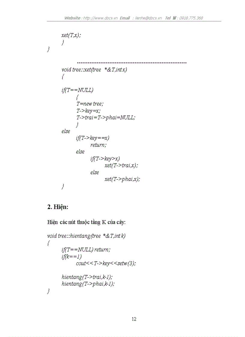 image for page Xây dựng cây nhị phân tìm kiếm