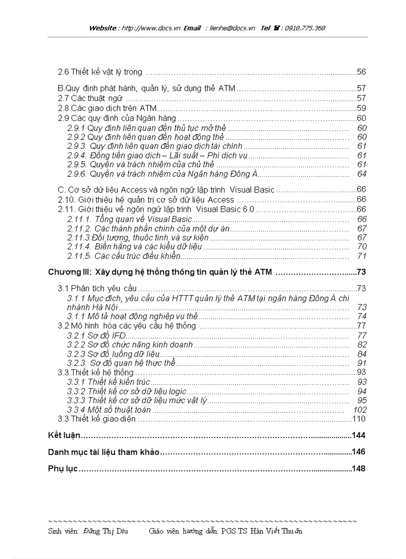 image for page Xây dựng hệ thống thông tin quản lý thẻ ATM tại Ngân hàng Đông Á chi nhánh Hà Nội