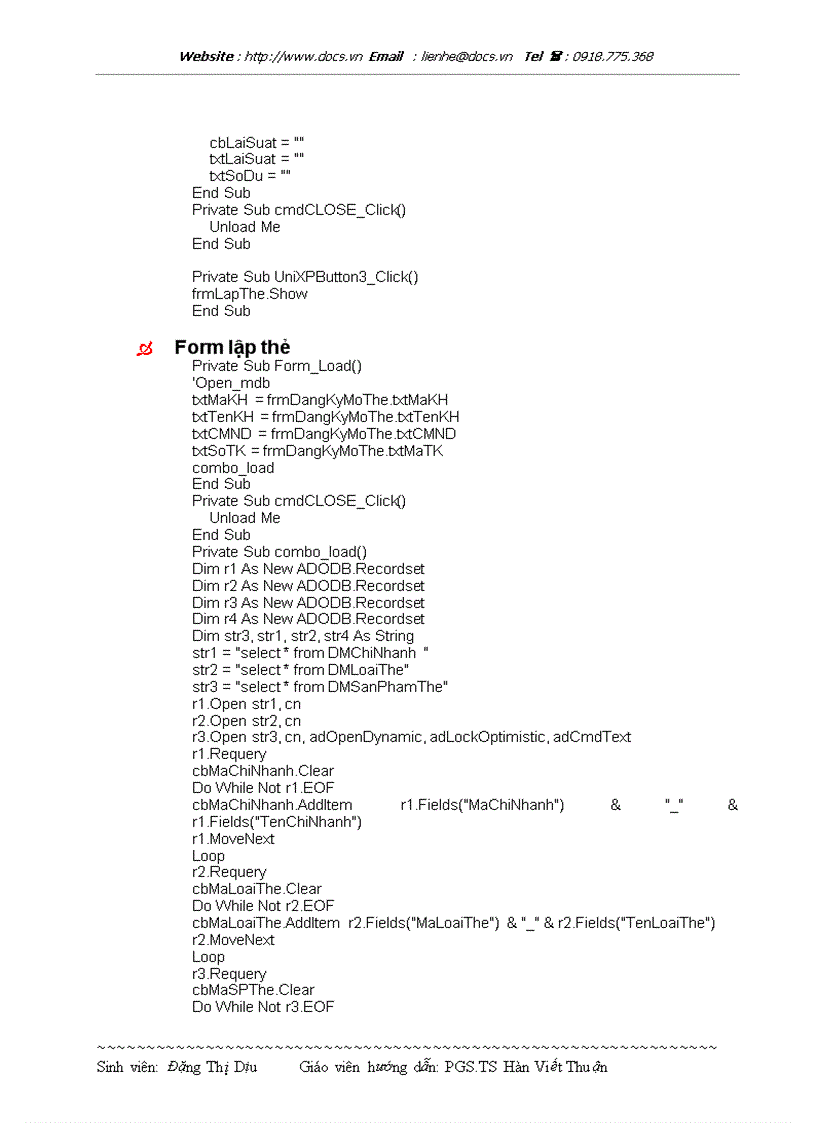 image for page Xây dựng hệ thống thông tin quản lý thẻ ATM tại Ngân hàng Đông Á chi nhánh Hà Nội