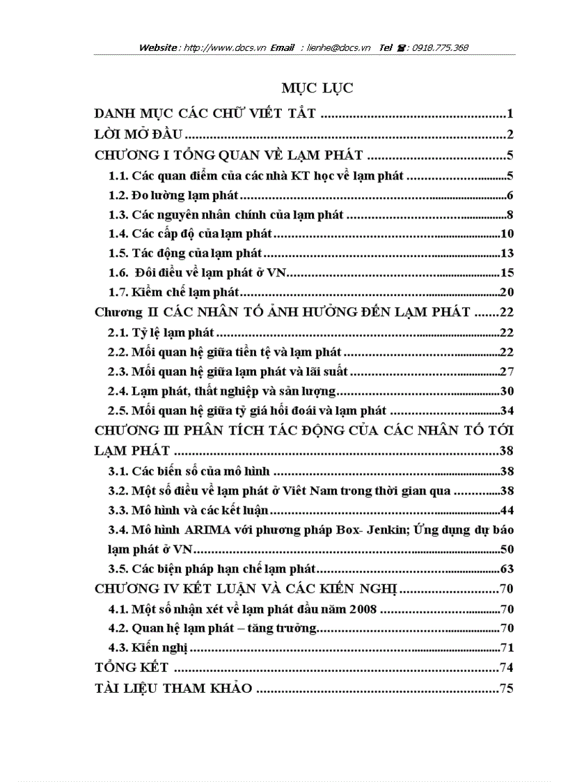 image for page Phân tích tác động của nhân tố cơ bản tới lạm phát ở VN