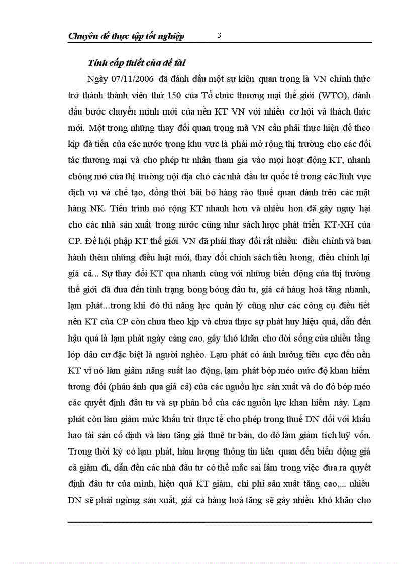 image for page Phân tích tác động của nhân tố cơ bản tới lạm phát ở VN