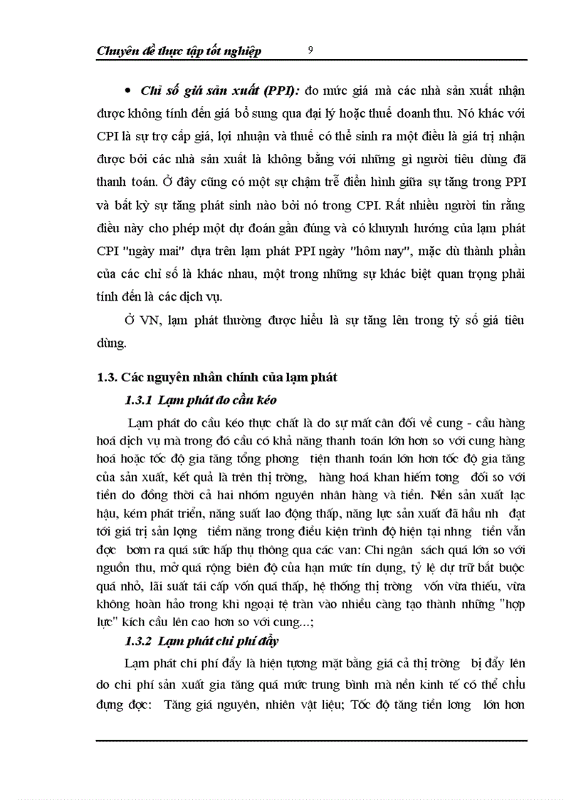 image for page Phân tích tác động của nhân tố cơ bản tới lạm phát ở VN