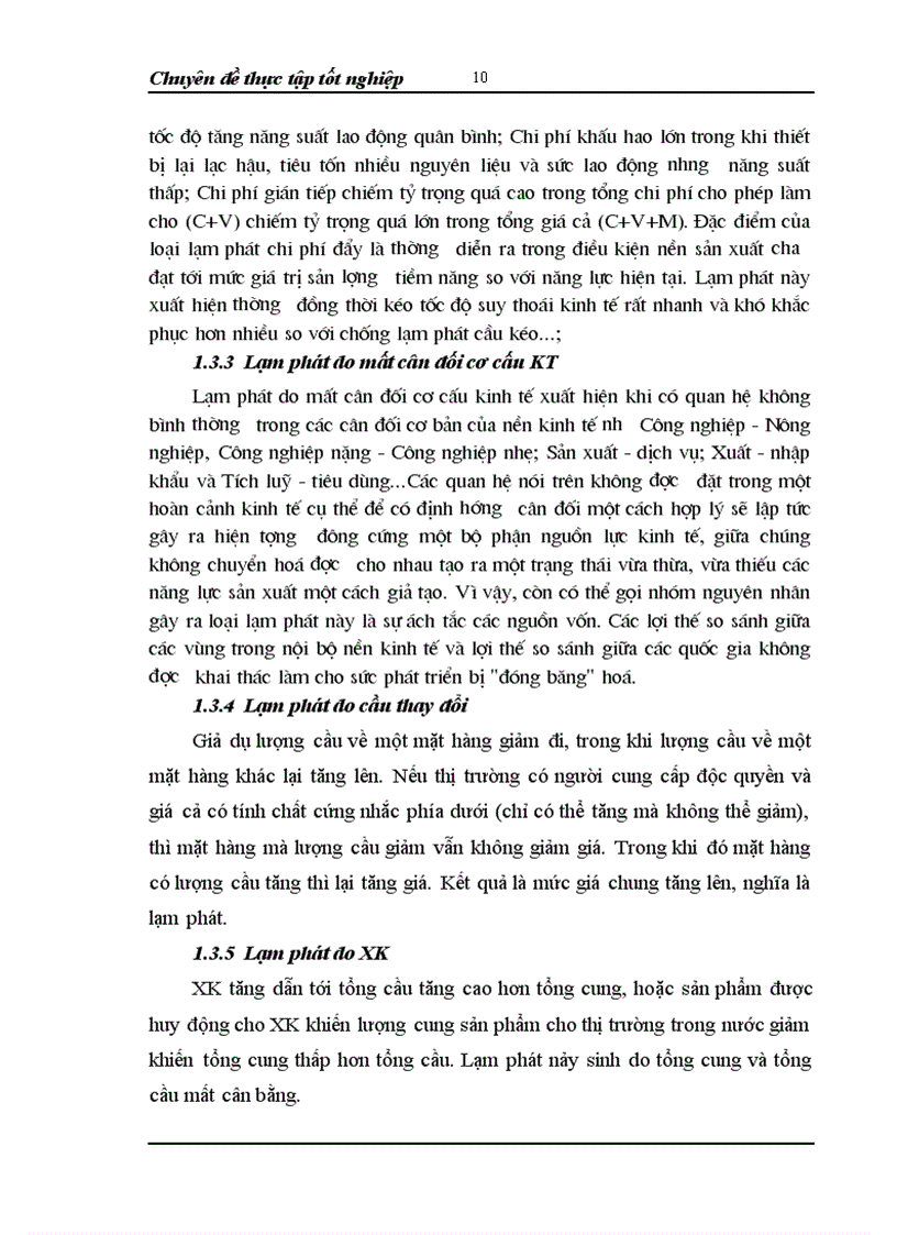 image for page Phân tích tác động của nhân tố cơ bản tới lạm phát ở VN