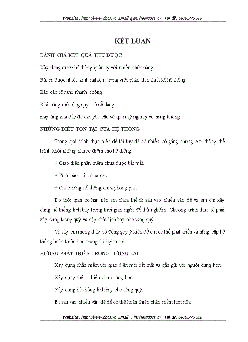 image for page Xây dựng hệ thống quản lý chuyến bay và bán vé máy bay cho hãng Pacific Airline