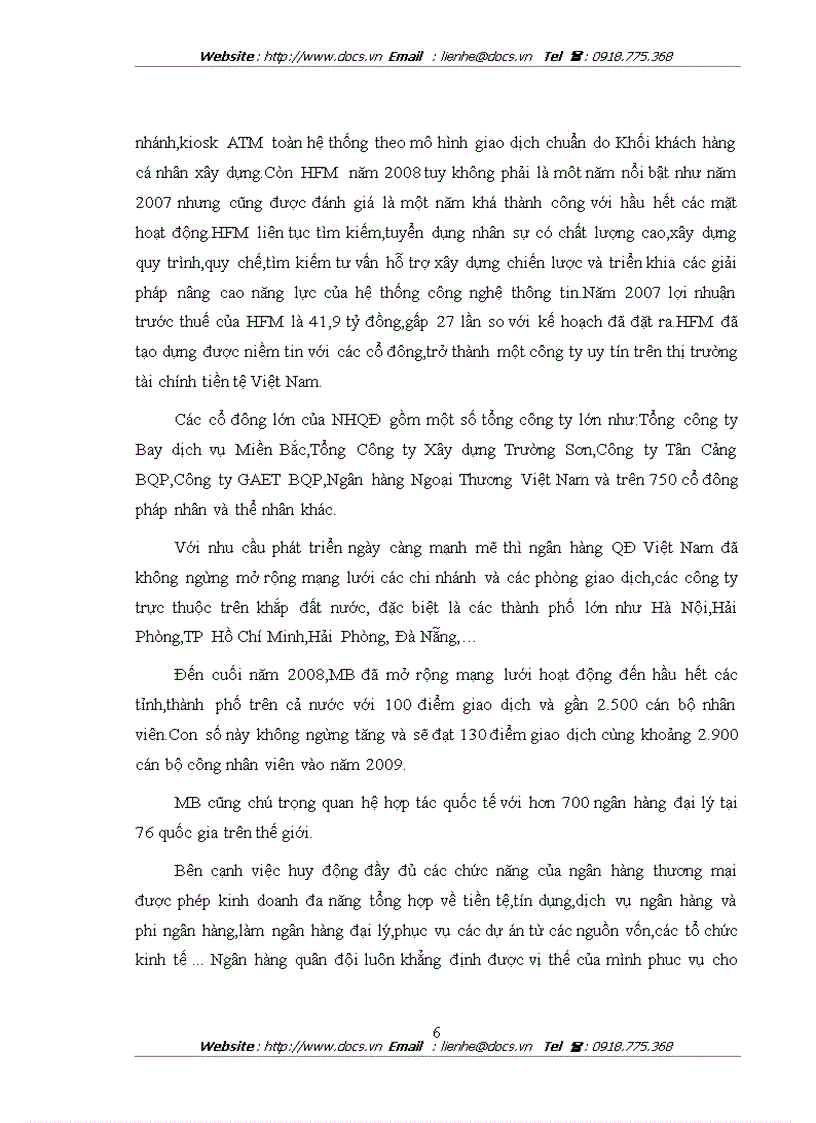 image for page Hoạt động và giải pháp tăng cường huy động vốn tại ngân hàng NHTMCP Quân Đội MB Việt Nam