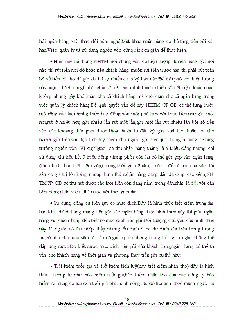 image for page Hoạt động và giải pháp tăng cường huy động vốn tại ngân hàng NHTMCP Quân Đội MB Việt Nam