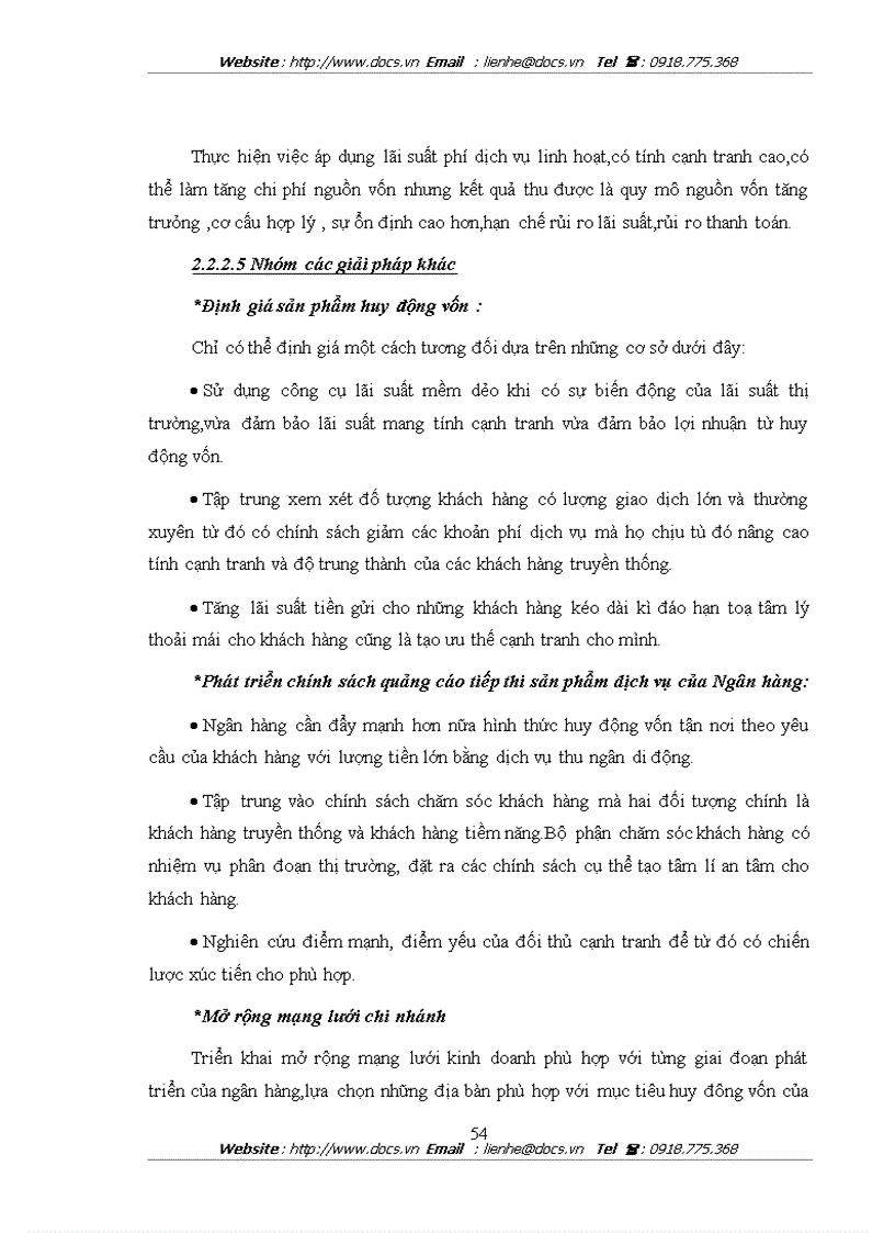 image for page Hoạt động và giải pháp tăng cường huy động vốn tại ngân hàng NHTMCP Quân Đội MB Việt Nam
