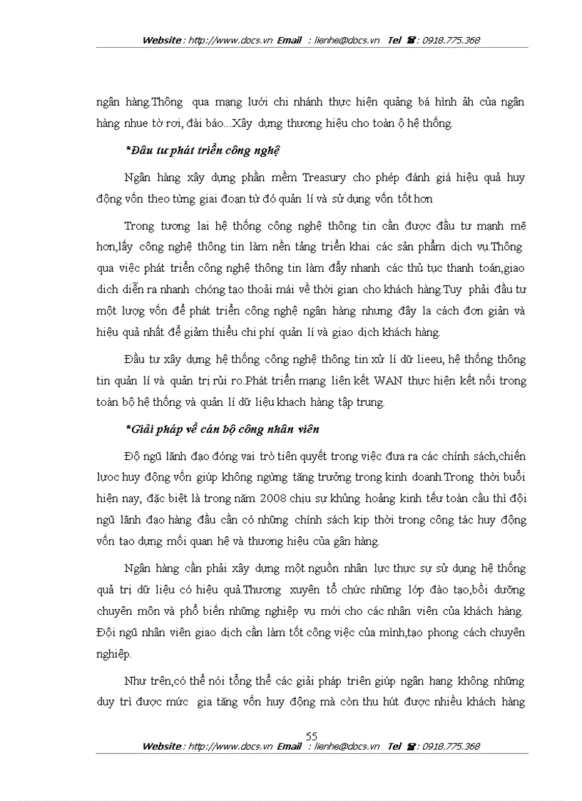 image for page Hoạt động và giải pháp tăng cường huy động vốn tại ngân hàng NHTMCP Quân Đội MB Việt Nam