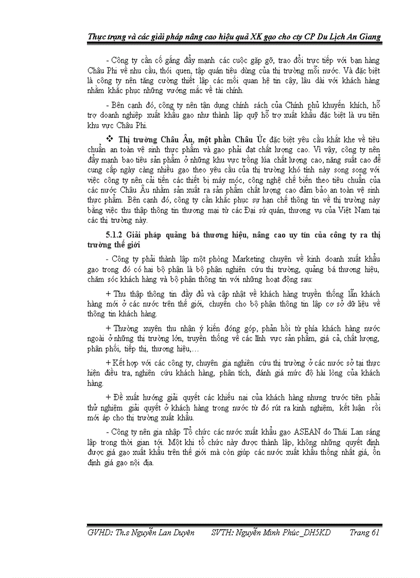 image for page Phân tích thực trạng xuất khẩu gạo của công ty cổ phần du lịch An Giang và các biện pháp đẩy mạnh xuất khẩu gạo