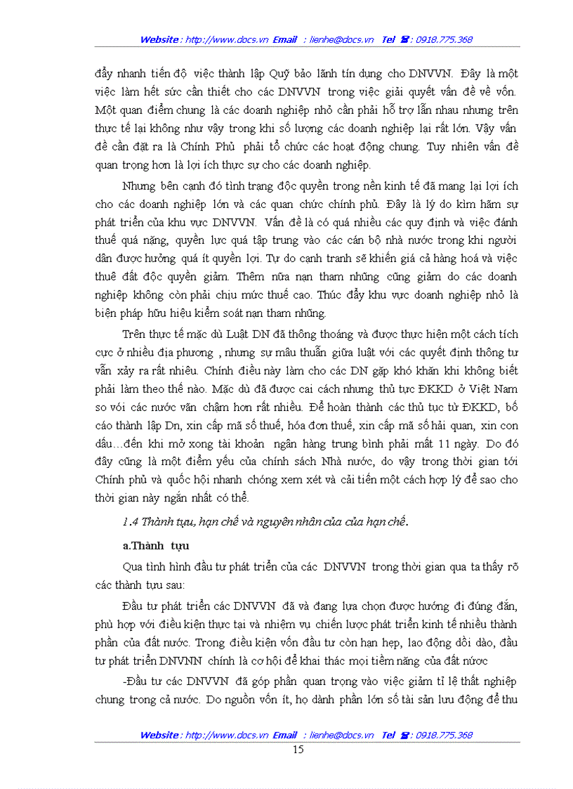 image for page Phát triển Doanh nghiệp vừa và nhỏ ở Việt Nam