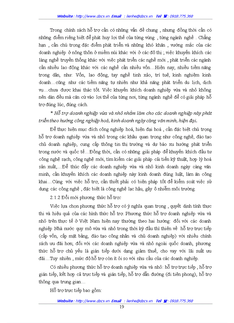 image for page Phát triển Doanh nghiệp vừa và nhỏ ở Việt Nam