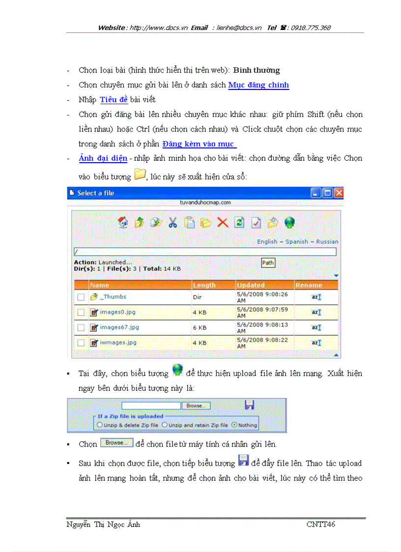 image for page Hệ quản trị nội dung website