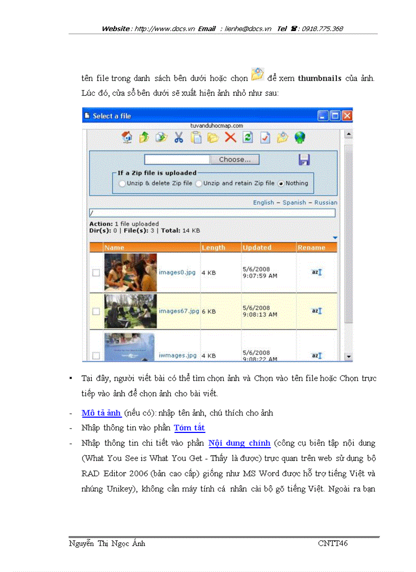 image for page Hệ quản trị nội dung website
