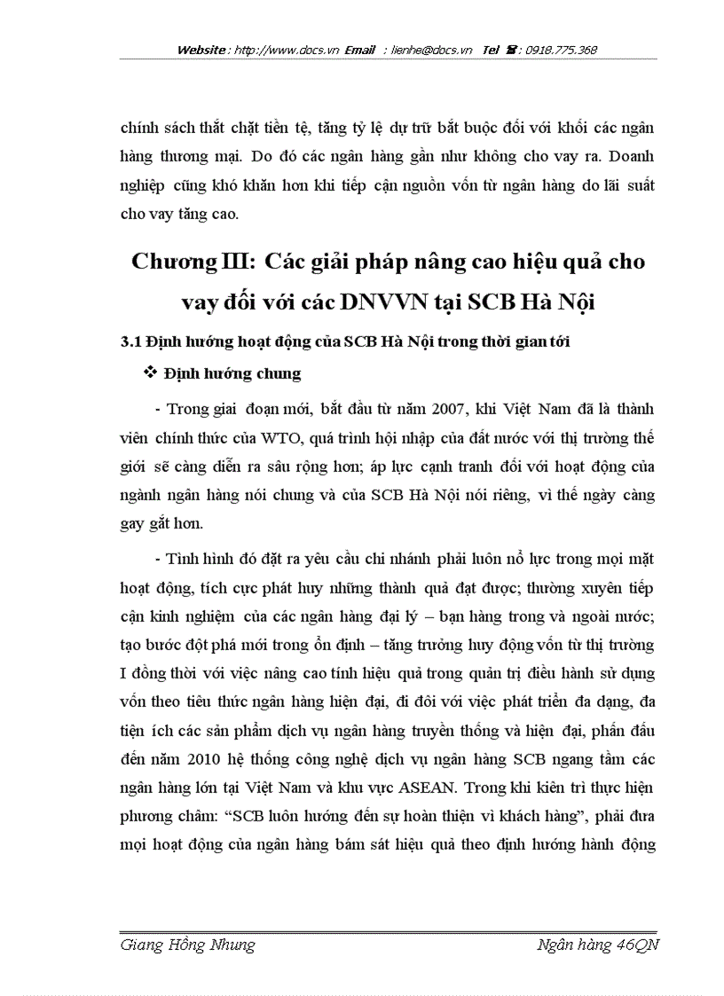 image for page Nâng cao hiệu quả cho vay đối với DNVVN tại Ngân hàng TMCP Sài gòn chi nhánh Hà nội