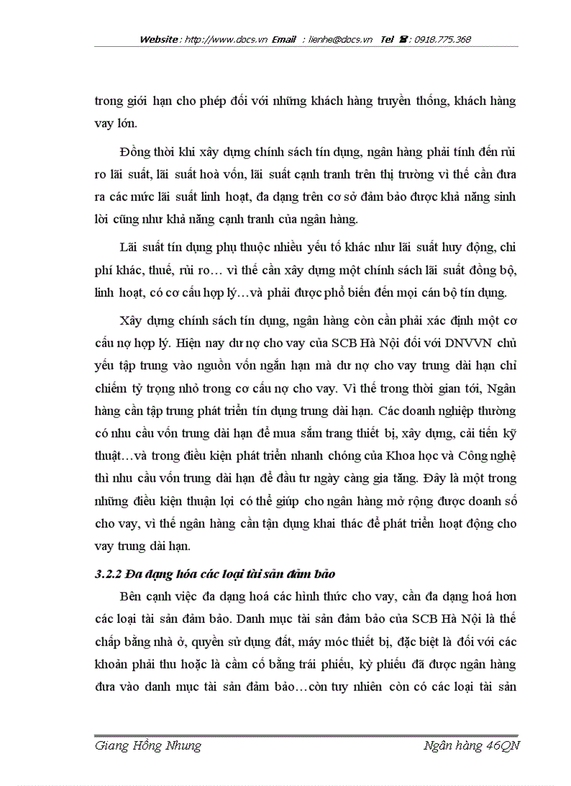 image for page Nâng cao hiệu quả cho vay đối với DNVVN tại Ngân hàng TMCP Sài gòn chi nhánh Hà nội